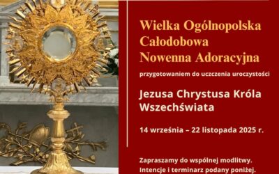 Ogólnopolska Całodobowa Nowenna Adoracyjna